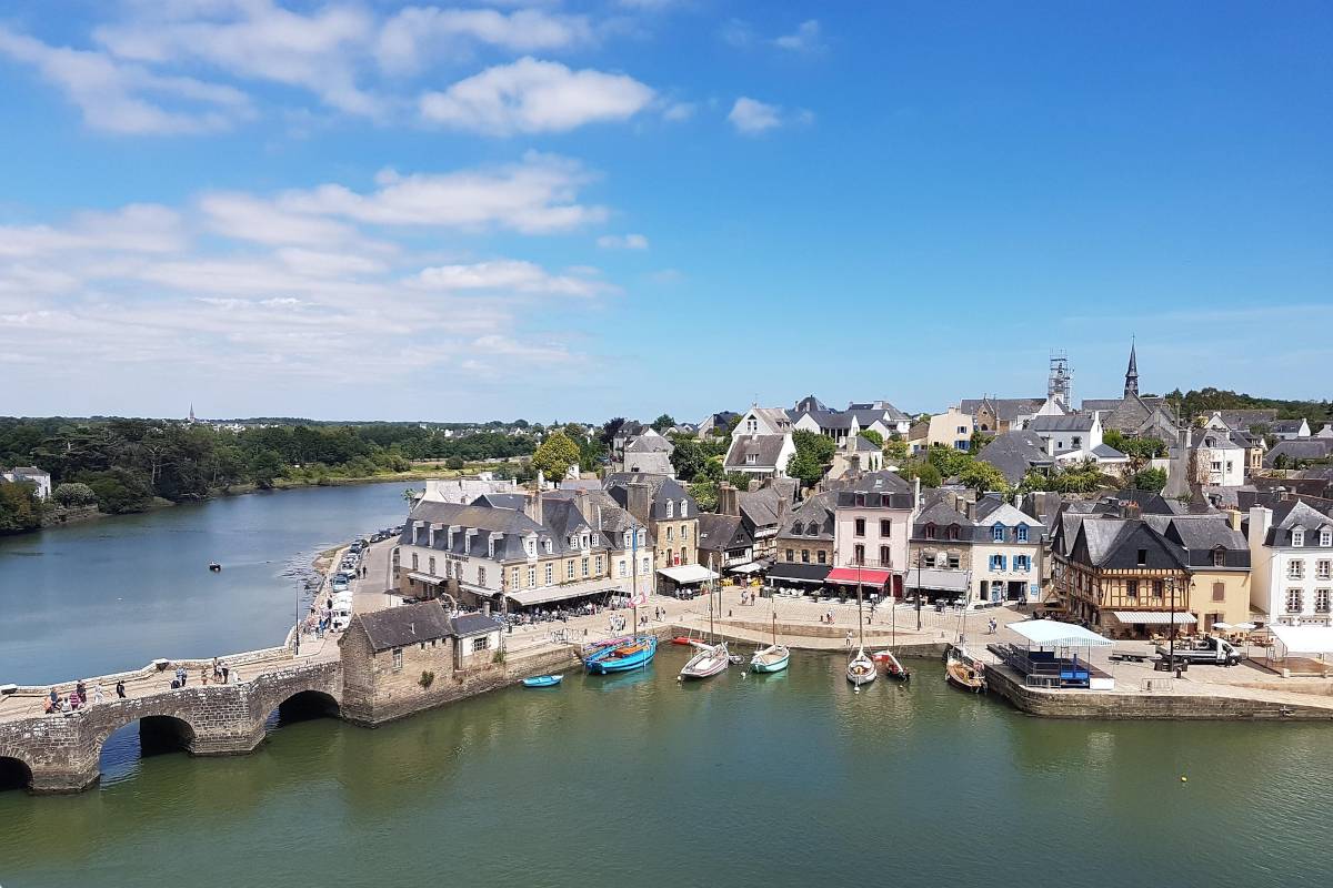 Der Hafen von Saint-Goustan in Auray